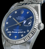 Rolex Datejust 36 Blu Jubilee 16234 Blue Jeans Diamonds